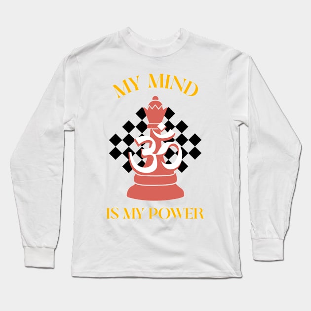 Yoga Mind Long Sleeve T-Shirt by Koirie Design Gallery
